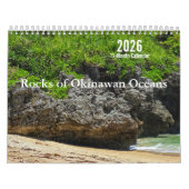 2026 Rocks de 12 mois du calendrier océanique d'Ok (Protection)