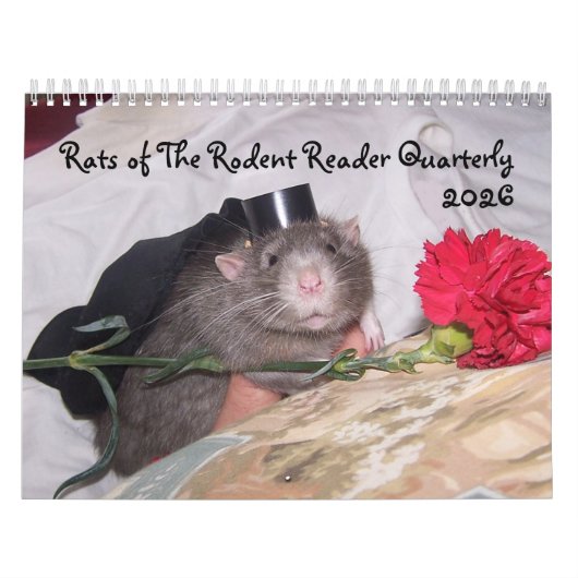 2026 Rodent Reader Calendar H Kalender (Hoes)
