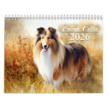 2026 Rough Collies Kalender