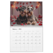 2026 Schnauzer 12-Month Wall Calendar Kalender (Feb 2026)