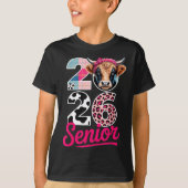 2026 Senior Cow Lovers Graduation Funny Cl Shirt F (Voorkant)