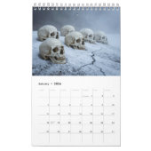 2026 Skull Art Calendar Kalender (Jan 2026)