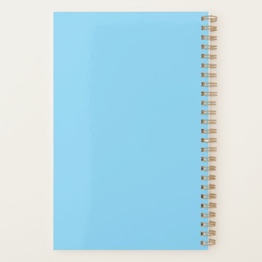 2026 softcover planner, 5.5 x 8.25 in planner (Achterkant)