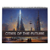 2026 Steden van de Toekomst 3 Science Fiction Kalender (Hoes)