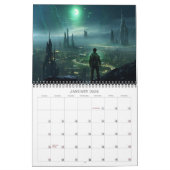 2026 Steden van de Toekomst 4 Science Fiction Kalender (Jan 2026)