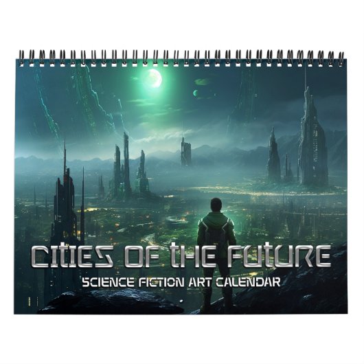 2026 Steden van de Toekomst 4 Science Fiction Kalender (Hoes)