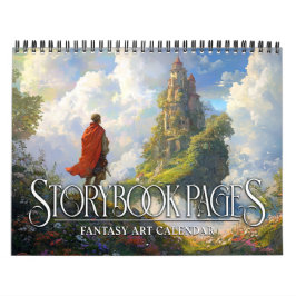 2026 Storybook Pages Fantasy Art Kalender