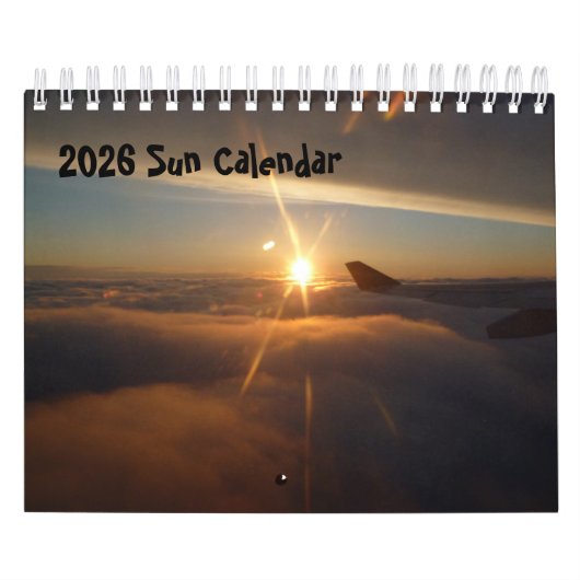 2026 Sun Calendar Kalender (Hoes)