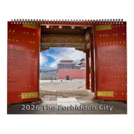 2026 The Forbidden City Calendar Kalender