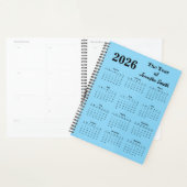 2026 The Year of Custom Name Personalized Planner (Devant avec enveloppe)