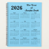 2026 The Year of Custom Name Personalized Planner (Devant)