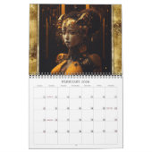 2026 Toekomstige Luxe Sci-Fi Vrouwen Kunstkalender Kalender (Feb 2026)
