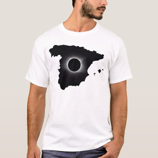 2026 Total Solaire Eclipse España Country T-Shirt (Devant)
