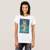 2026 total solar eclipse in Iceland - T-Shirt (Voorkant volledig)