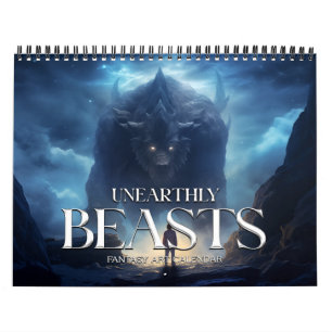 2026 Unearthly Beasts Fantasy Art Kalender