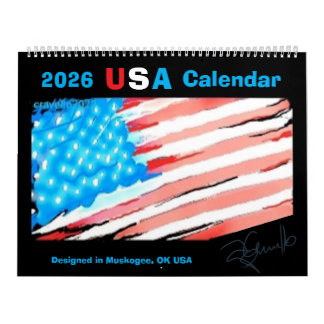 2026 USA KALENDER
