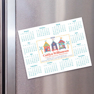 2026 Vastgoed Agent Kalender Strandhuis Magneet