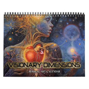 2026 Visionaire Dimensies 9 Surrealistische Kunst Kalender