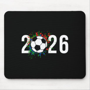 2026 Voetbal Speel Game Jaar Spelers Coaches Fans Muismat