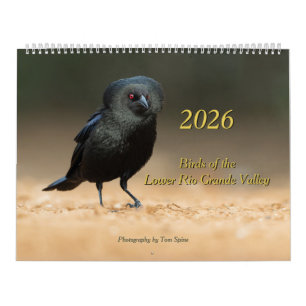 2026 - Vogels van de benedenloop van de Rio Grande Kalender