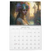 2026 Vrouwen van Magie 4 Fantasy Art Kalender (Jan 2026)