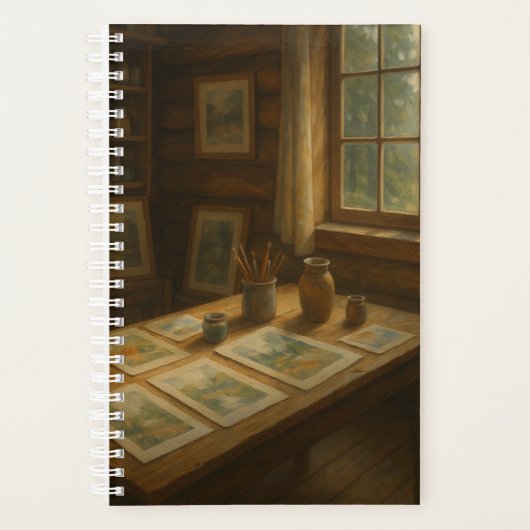 2026 Water Colorist's Studio Planner (Voorkant)