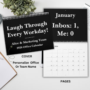 2026 Werk Humor Wandkalender Kalender