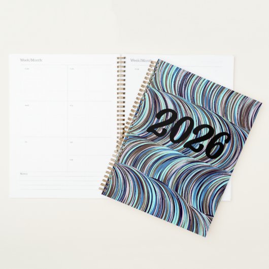 2026 wervelingen patroon planner (Display)