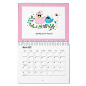 2026 Whimsical Birds Calendar . . . Kalender (Mar 2027)