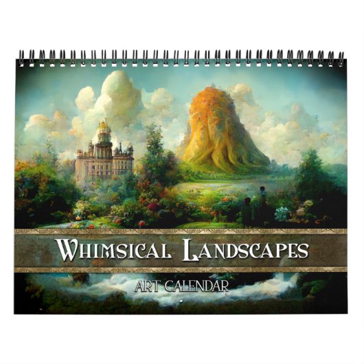 2026 Whimsical Landscapes 2 Kalender (Hoes)