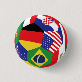 2026 WK Voetbal Vlag Knop Ronde Button 3,2 Cm