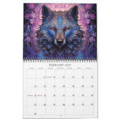 2026 Wolf Magic 2 Imaginaire Art Calendrier (Feb 2027)