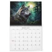 2026 Wolf Magic 2 Imaginaire Art Calendrier (Mar 2027)