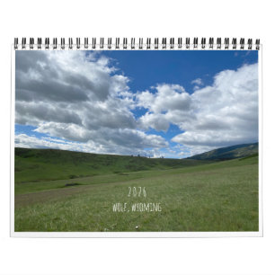 2026 Wolf, Wyoming Scenery Kalender