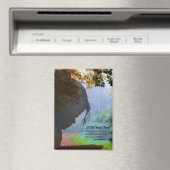 2026 Year Text Meditating Magneet (Insitu (Vaatwasser))