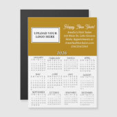 2026 Zakelijk Logo Mini Kalender (Voorkant / Achterkant)