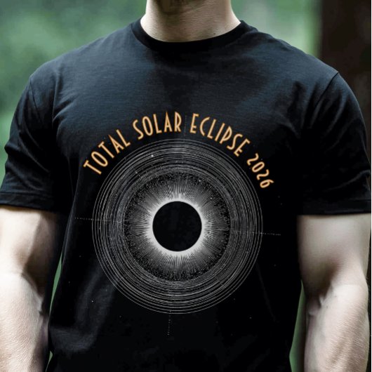 2026 Zonsverduistering T-shirt
