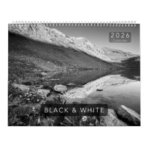 2026 Zwart-Wit Colorado Kalender