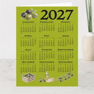 2027 Agenda, Mediterrane Olijven, Groen Kaart