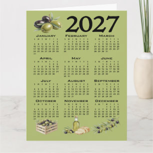 2027 Agenda, Mediterrane Olijven, Groen Kaart