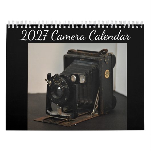 2027 Appareil photo - Calendrier (Protection)