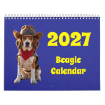 2027 Beagle-hondenkalender