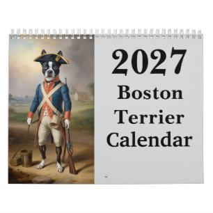 2027 Boston Terrier hondenkalender Kalender