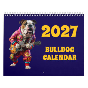 2027 Bulldog Kalender