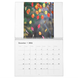 2027 Calendar (Autumn Leaves- Created by Grok) Kalender
