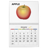 2027 - Calendrier Enfants (Fruits) (Jan 2027)