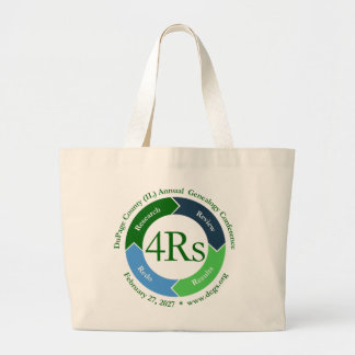 2027 DCGS Conferentiegelogo Grote Tote Bag