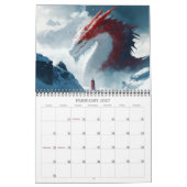 2027 Draken 2 Fantasy Art Kalender (Feb 2027)