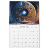 2027 Droomlandschappen 2 Surrealistische Visioenai Kalender (Jan 2027)
