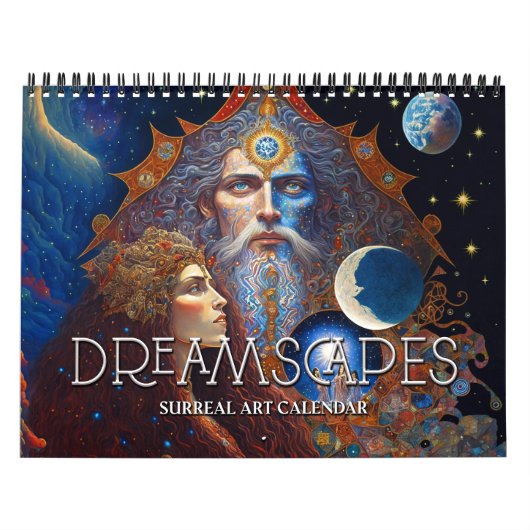 2027 Droomlandschappen 2 Surrealistische Visioenai Kalender (Hoes)